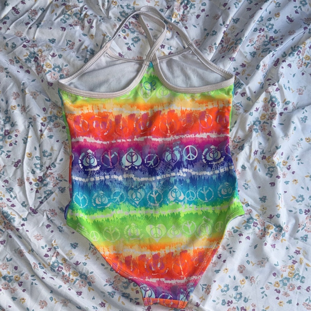 Jumping Beans Girl’s Mermaid and Princess Tops with Rainbow Swimsuit Bundle - Picture 2 of 11